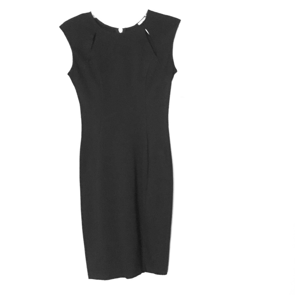 NWT Bar III black shift dress